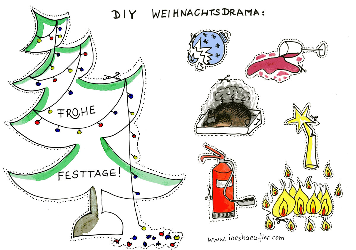 Ho, ho, ho! Frohe Festtage! © Ines Häufler, 2014