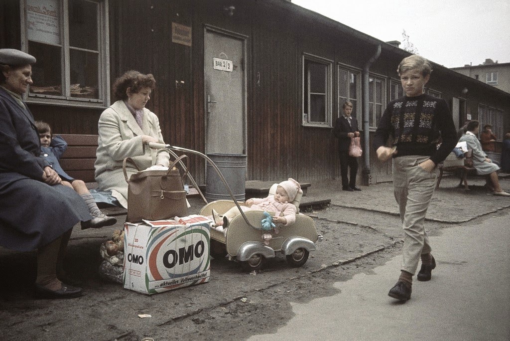 Flüchtlingslager Marienfelde, Berlin, 1961