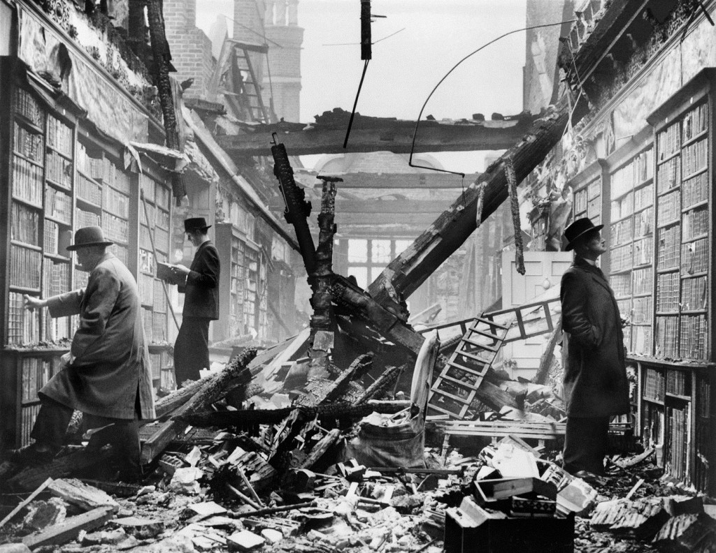 Holland House Bücherei, London, 1940