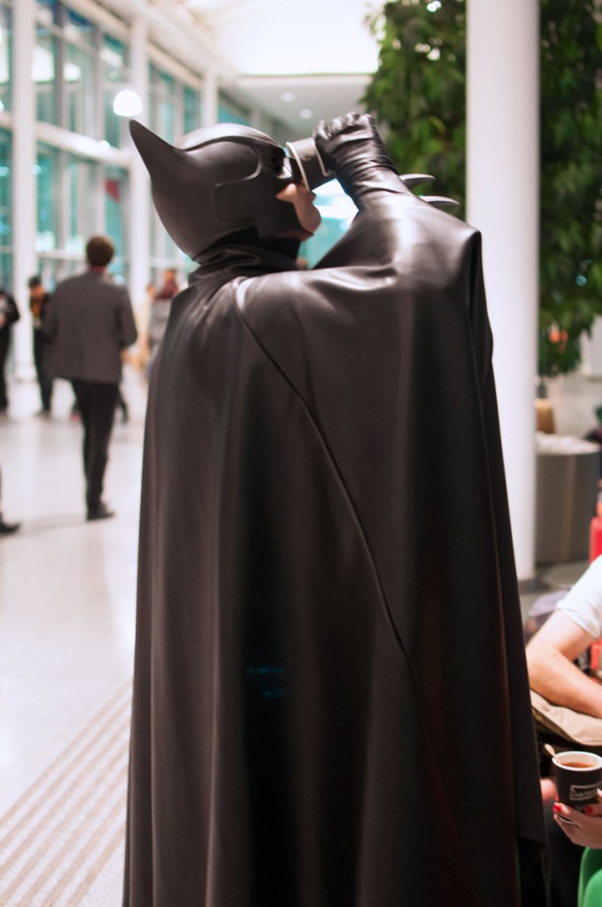 Vienna ComicCon 2015. Batman wacht auf.
