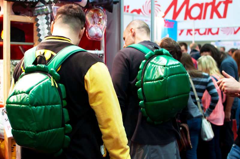 Vienna ComicCon 2015. Moi, lieb - die Ninja Turtles!