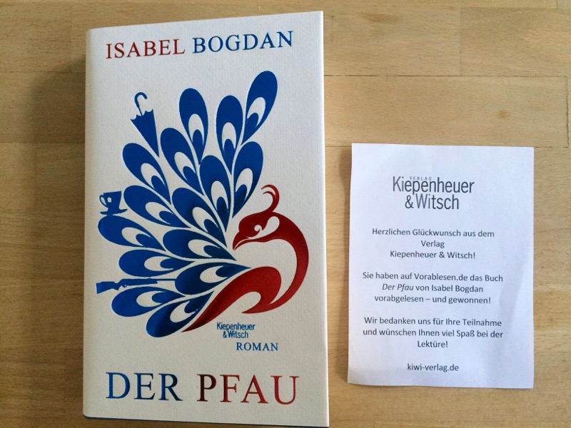 Gewonnen! Danke, vorablesen.de und Kiepenheuer&Witsch.